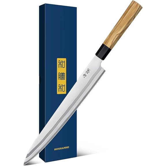 HOSHANHO Sushi Knife 10 Inch Japanese Steel