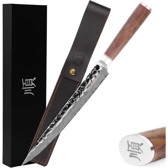 YOUSUNLONG 10-Inch Left-Hand Sashimi Carving Knife