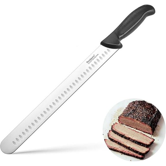 Brisket Carving Knife for Meat 12-Inch Stainless Steel