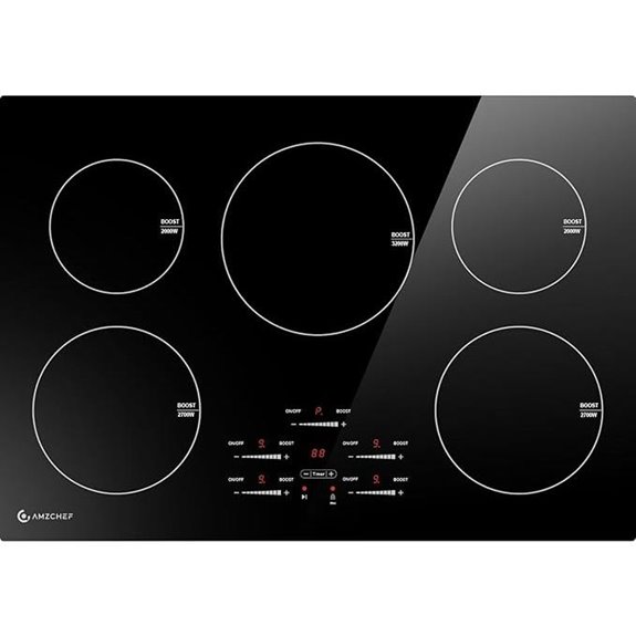 AMZCHEF 30-Inch 10600W Induction Cooktop with Touch