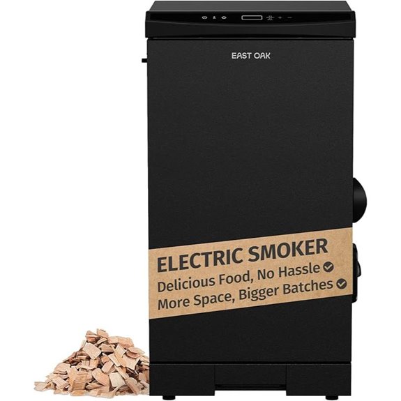 EAST OAK 30-inch Electric Smoker with Digital Controls