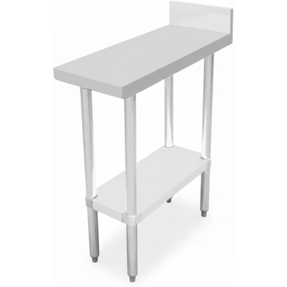 30x12 Stainless Steel Equipment Filler Table