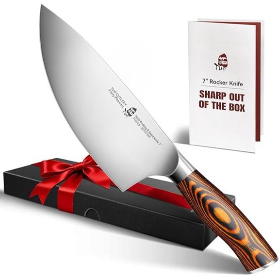 TUO Rocker Knife 7-inch Vegetable Chopper