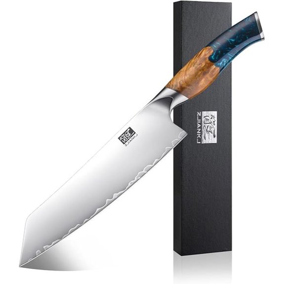 8-Inch Hand Forged Chef Knife with Ergonomic Handle
