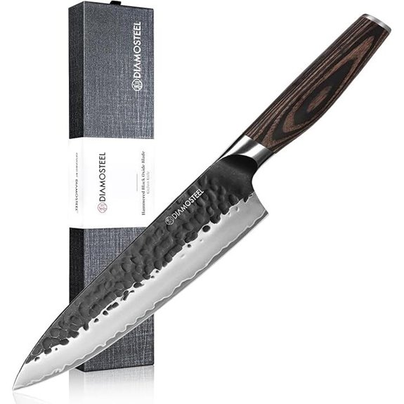 8-Inch Professional Japanese Chef Knife with Pakkawood Handle
