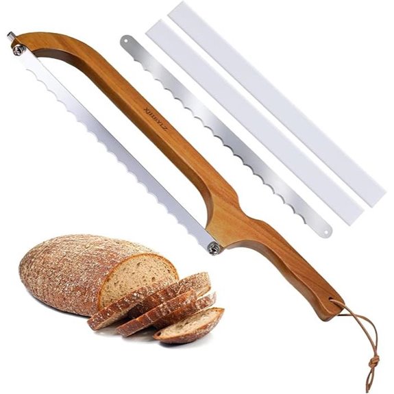 Sourdough Bread Knife with Adjustable Serrated Blade