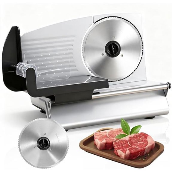 Premium Electric Food Slicer with Adjustable Thickness