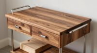 affordable butcher block carts
