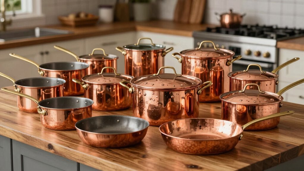 affordable copper cookware sets