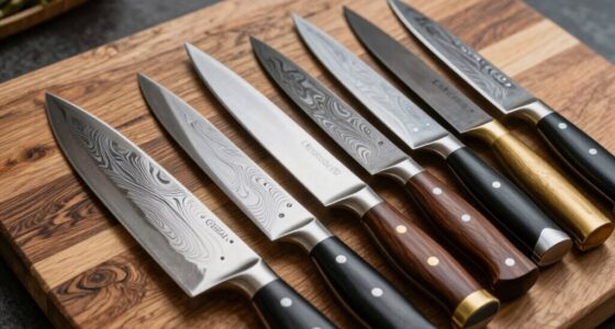 affordable damascus chef knives