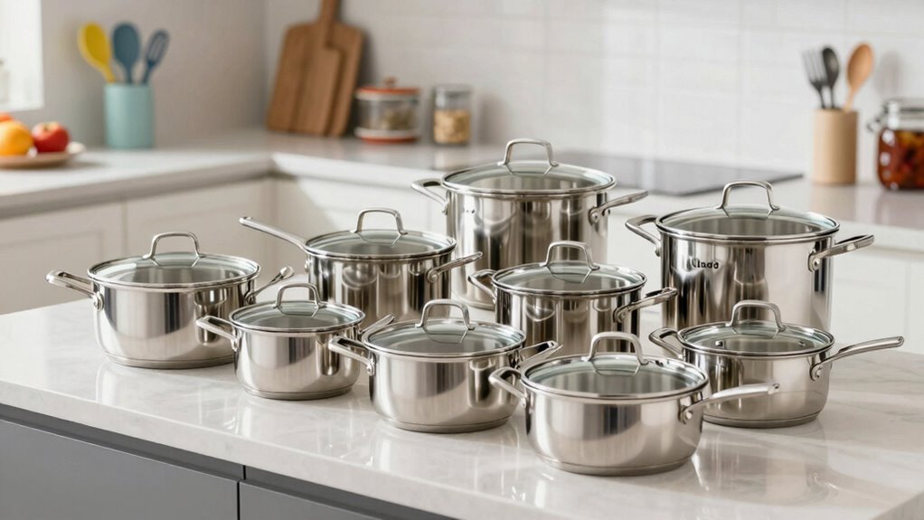 affordable stainless steel cookware