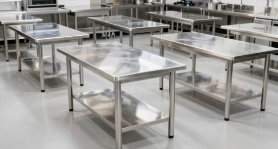 affordable stainless steel tables