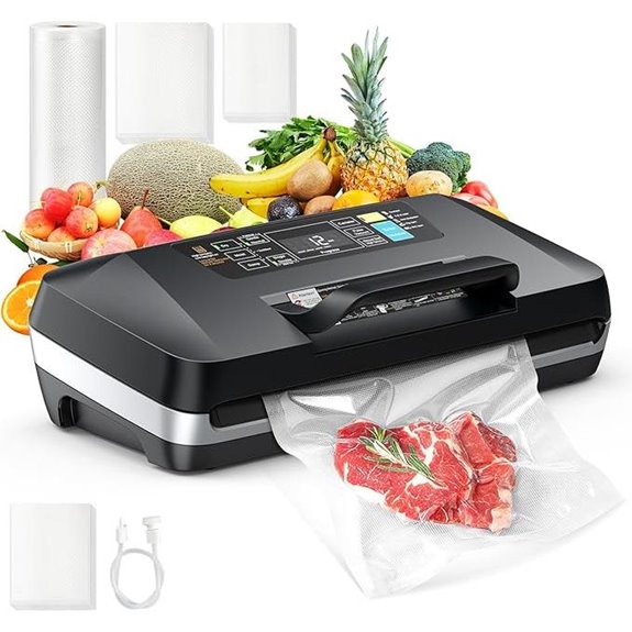 95KPa Automatic Vacuum Sealer with Cutter and Bags