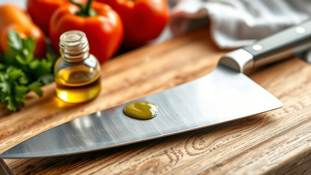 avoid oiling food contact surfaces