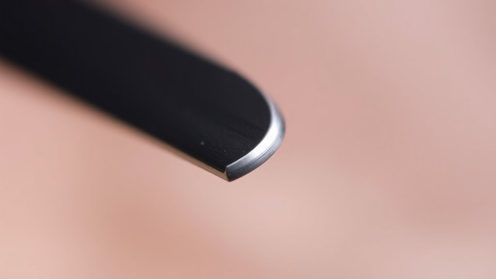 avoid uneven rushed sharpening