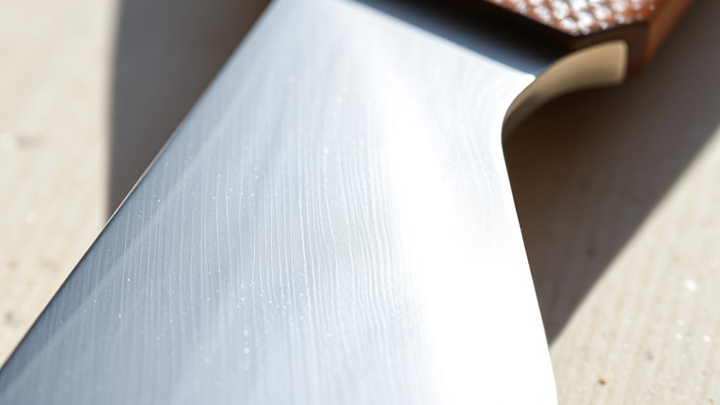 bent knife impairs performance