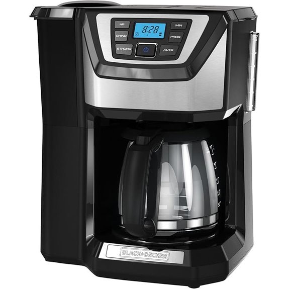 Black+Decker 12-Cup Mill and Brew Coffee Maker