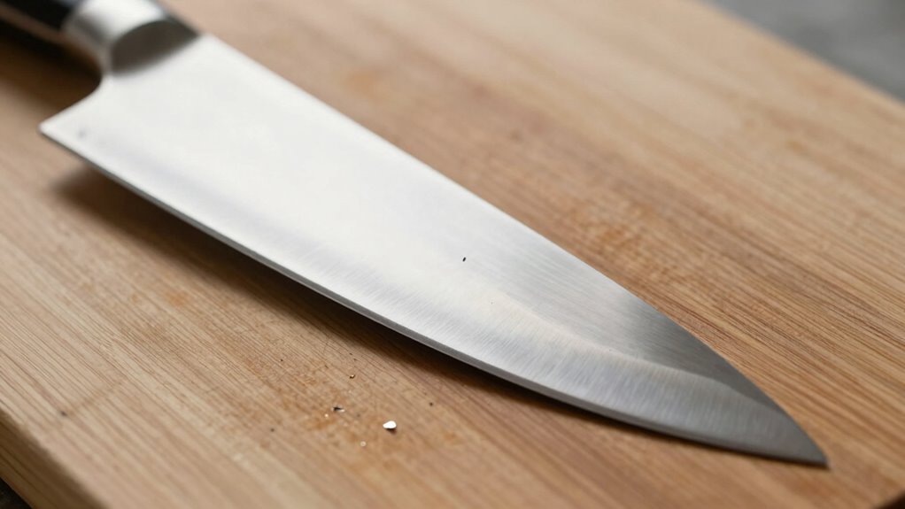 blade catches on board