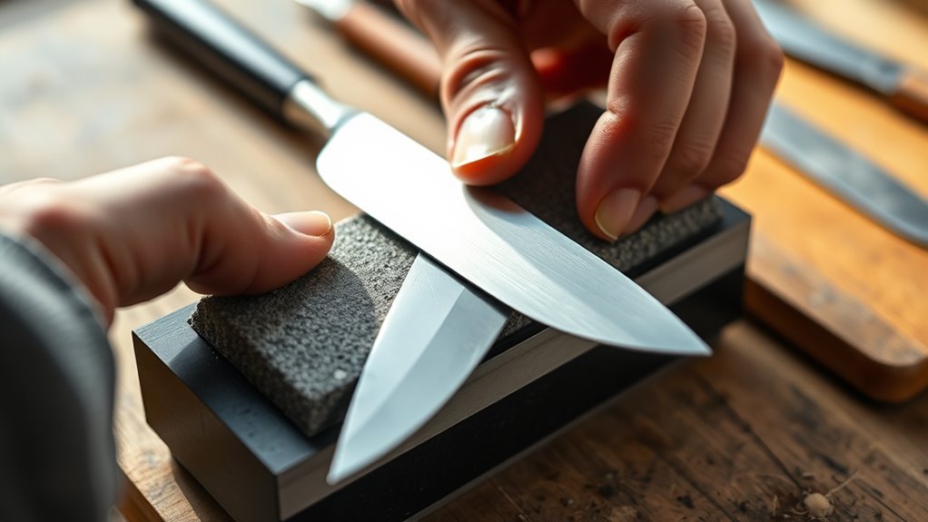 blade dullness indicates honing needed