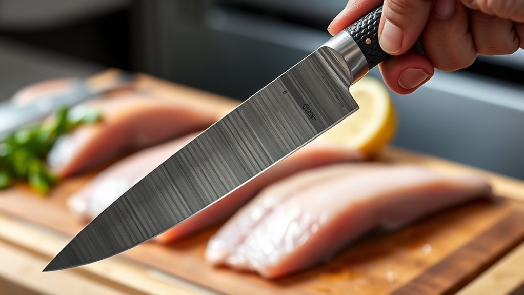 blade material grip quality