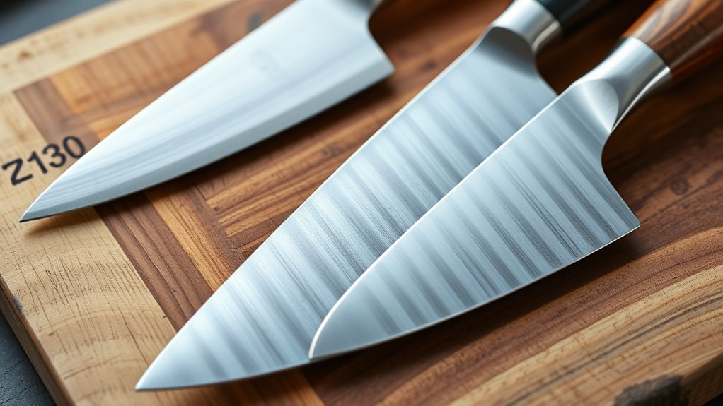 blade shape determines cutting technique