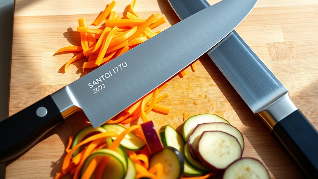 blade shape influences cutting technique