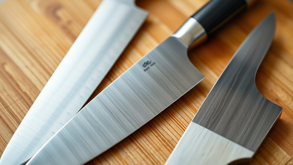 blade shapes and profiles