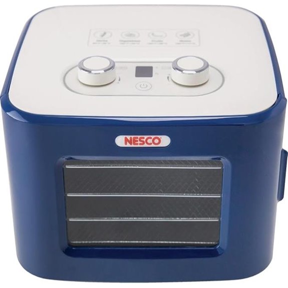 NESCO Snackmaster Jr Food Dehydrator (4-Tray Blue)