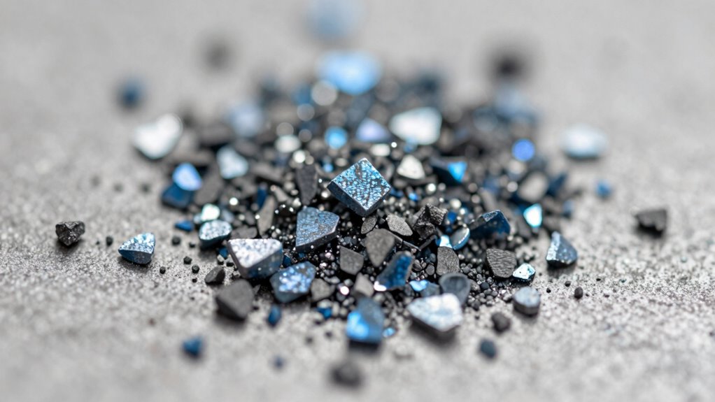 carbide particles influence sharpening