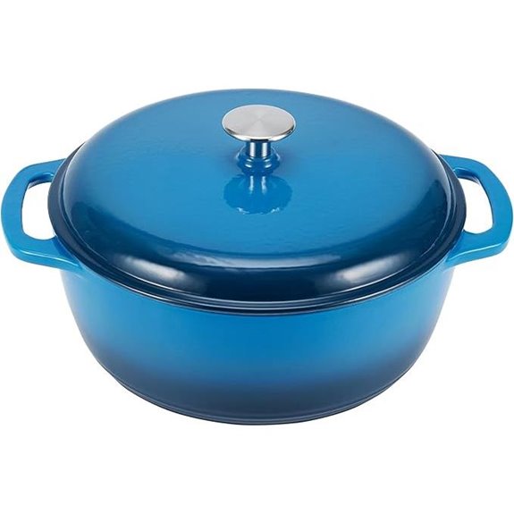 Amazon Basics Cast Iron Dutch Oven 4.3-Quart