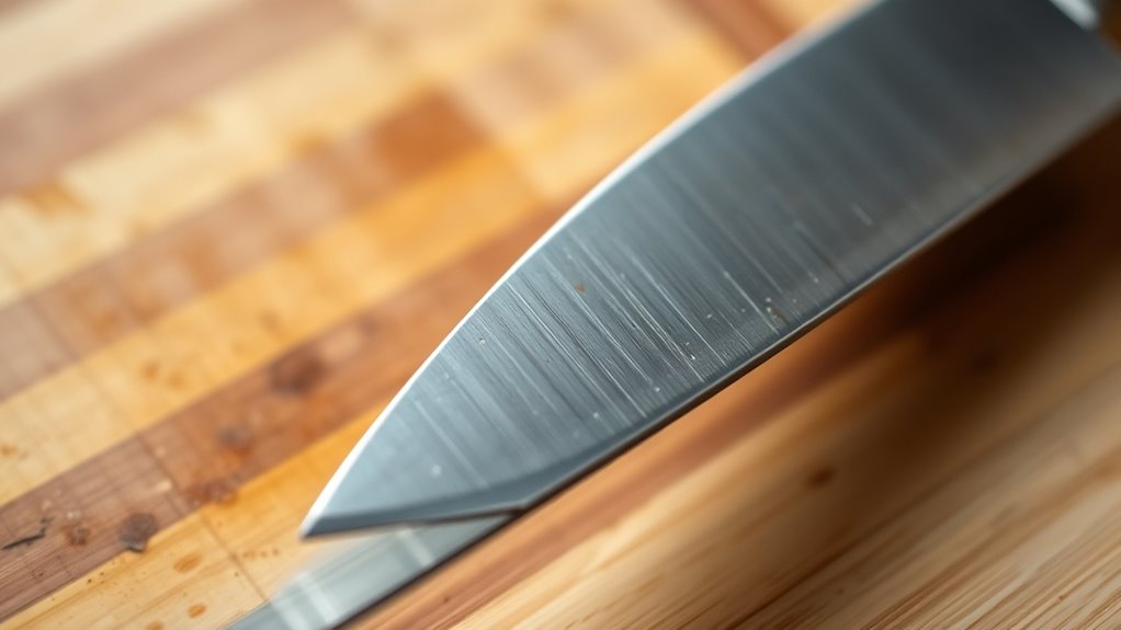 check for knife warping