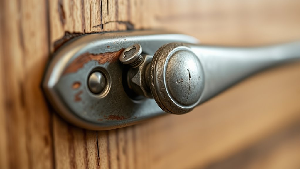 check handle fastener integrity