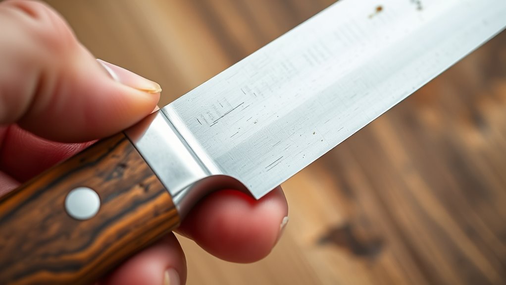 check handle for damage