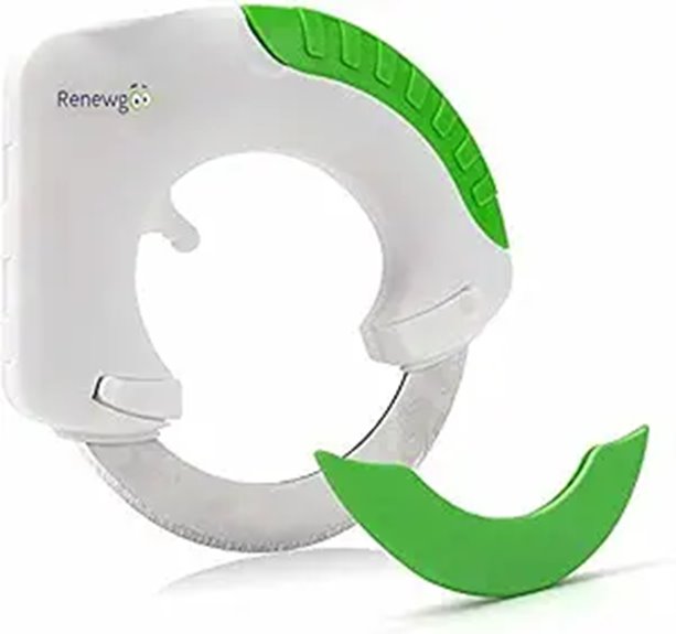 Chef Randall Rock Chop & Rolling Knife with Extra Blade