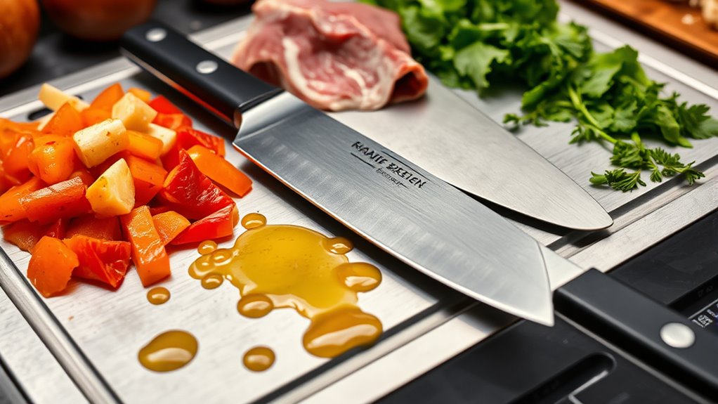 choose appropriate knives safely