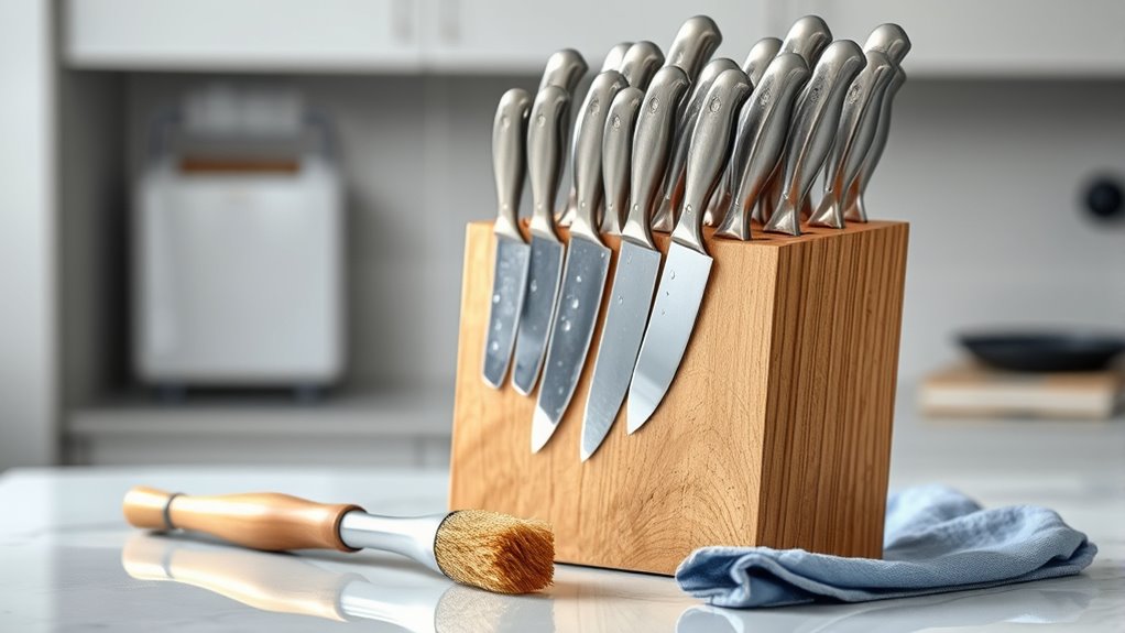 choose gentle cleaning tools