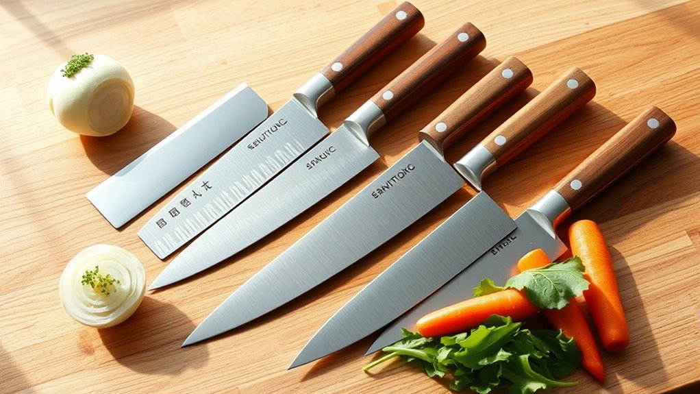 choose right vegetable knives