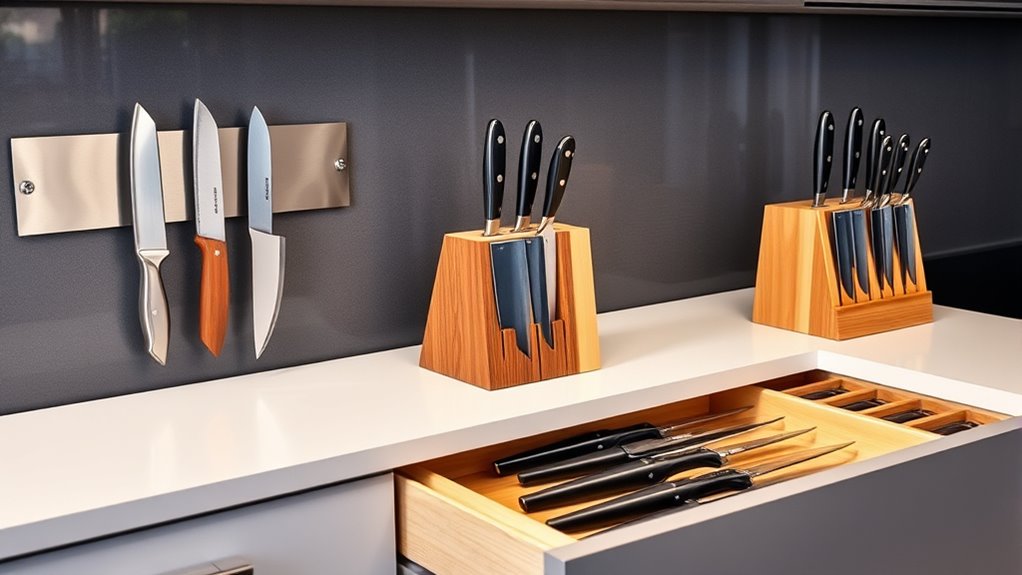 choose the right knife storage