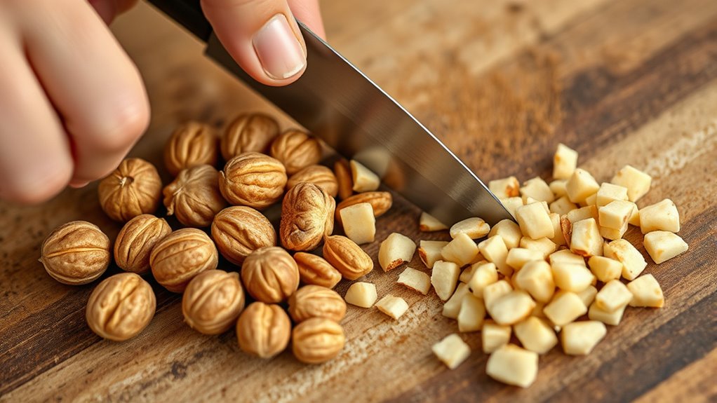 chop nuts with control