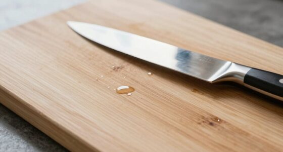 clean cutting board technique