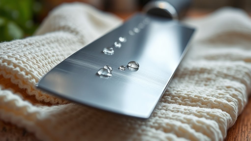 clean dry store properly