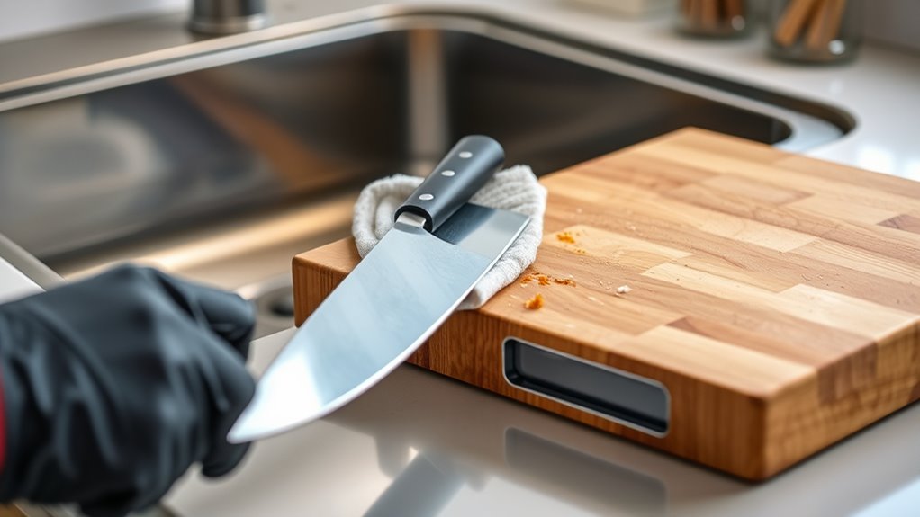 clean sanitize air dry