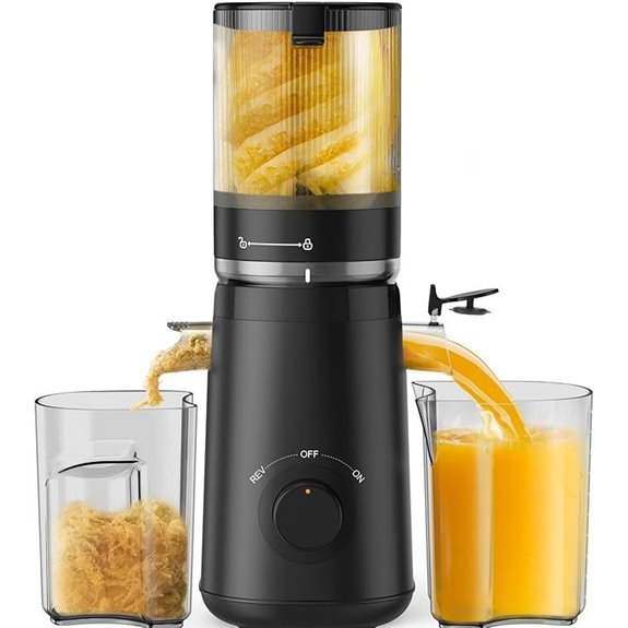 TUUMIIST Cold Press Juicer with Large Feed Chute