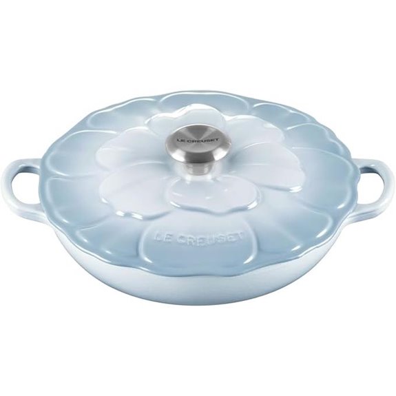 Le Creuset Enameled Cast Iron Petal Braiser