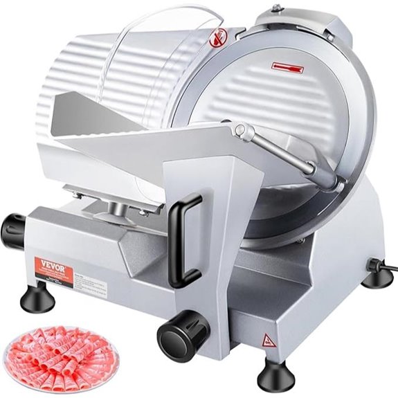 commercial 10 inch chromium slicer