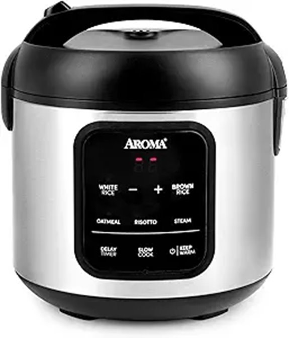 AROMA Digital 4-Cup Rice Cooker & Multicooker