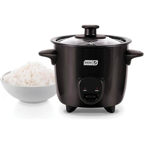 DASH Mini Rice Cooker with Removable Nonstick Pot