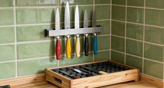 compact safe knife storage
