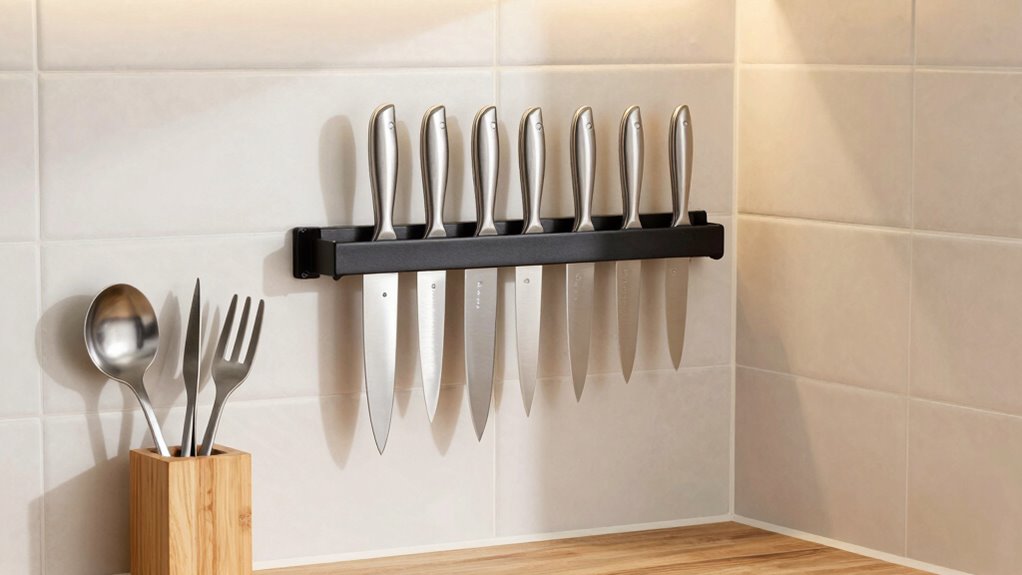 compact safety knife organization