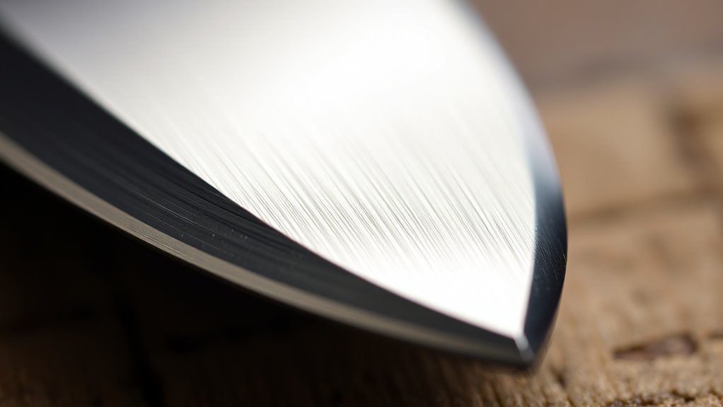 consistent sharpening and maintenance